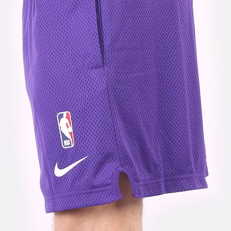 мужские фиолетовые шорты  Nike Los Angeles Lakers NBA Shorts DN4629-504 - цена, описание, фото 4